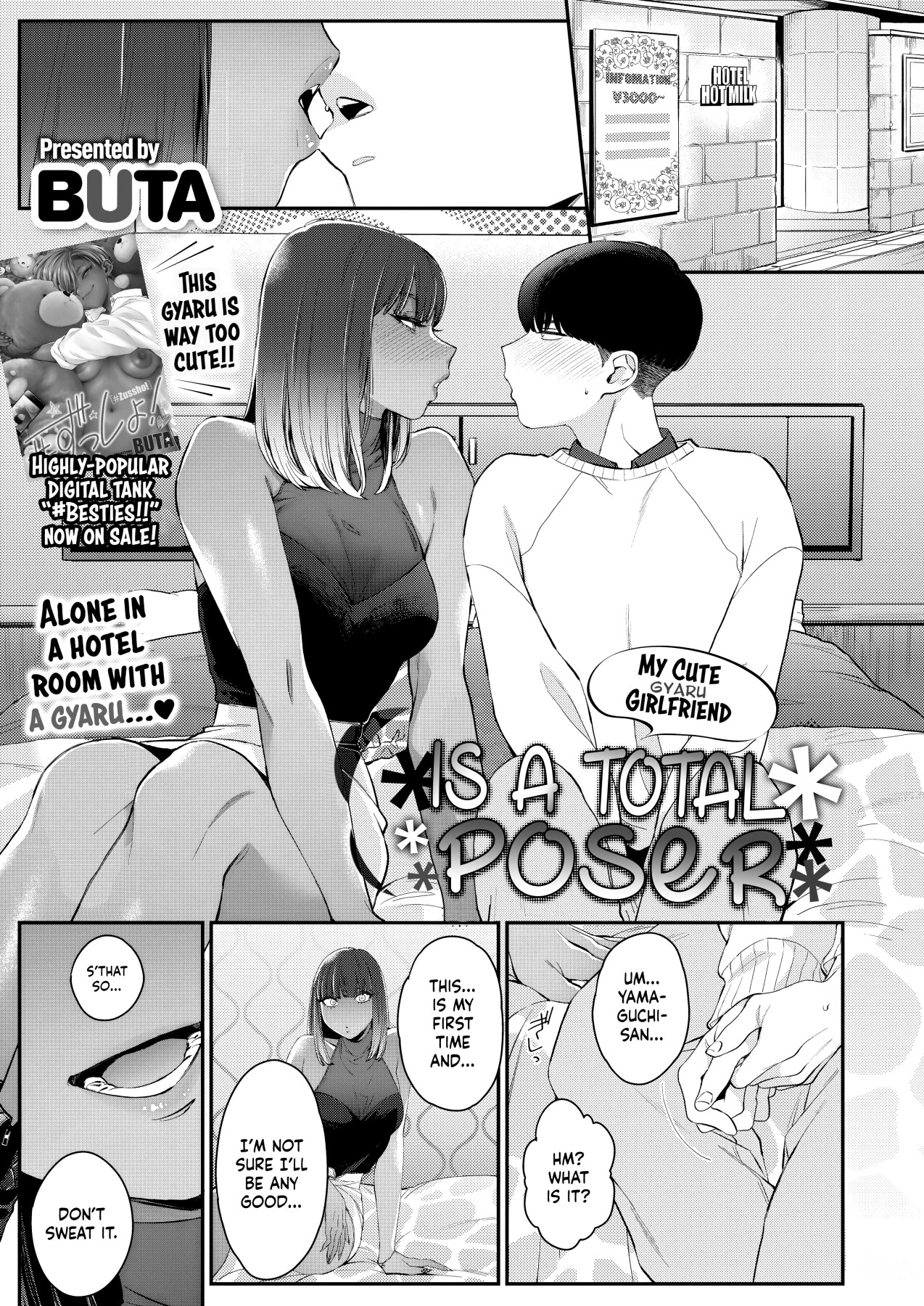Hentai Manga Comic-My Cute Gyaru Girlfriend Is a Total Poser-Read-1